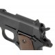 Страйкбольный пистолет Colt 1911, Gas, чёрный, металл (KJW)